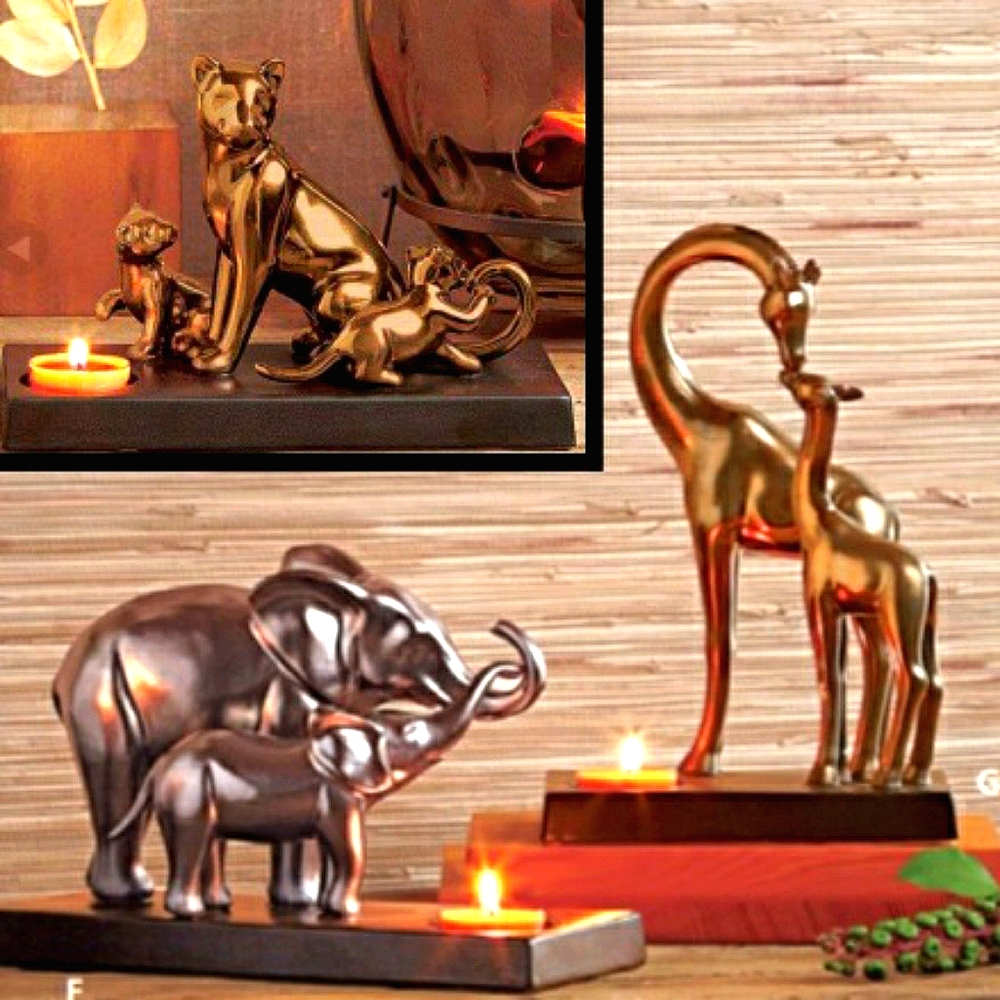 Partylite Majestic Pride Tealight Holder Set